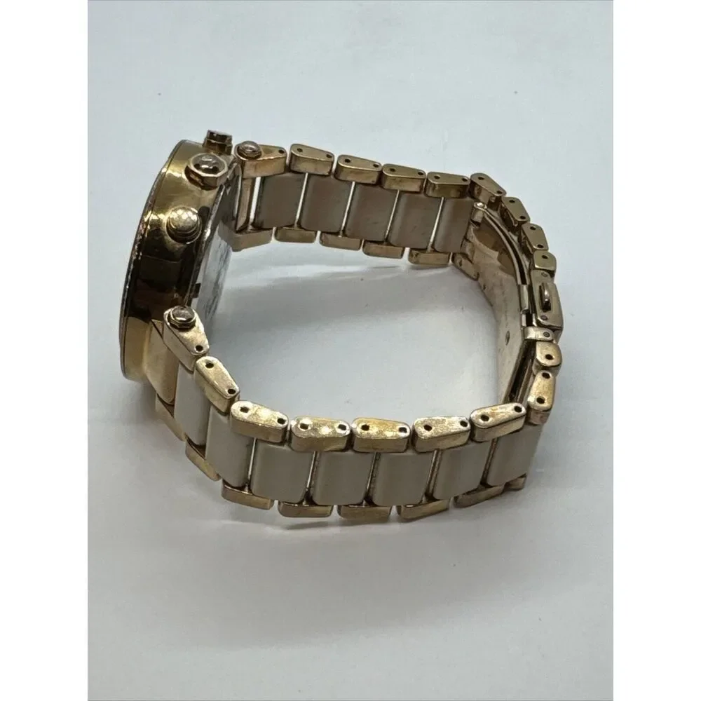 Michael Kors Parker MK5774 Women Two Tone Analog Dial Quartz Wrist Watch JNA380
